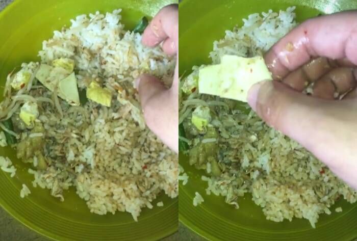 Temuan plester luka di makanan