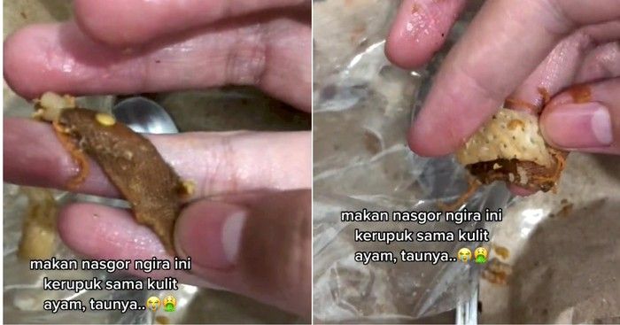 Temuan plester luka di makanan