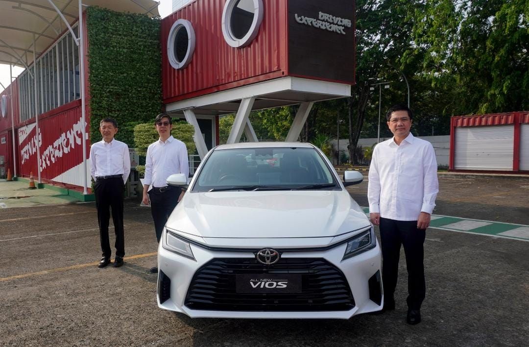 Toyota Vios Baru Meluncur di Indonesia.