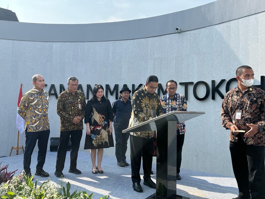 Anies resmikan Taman Makam Tokoh Bangsa