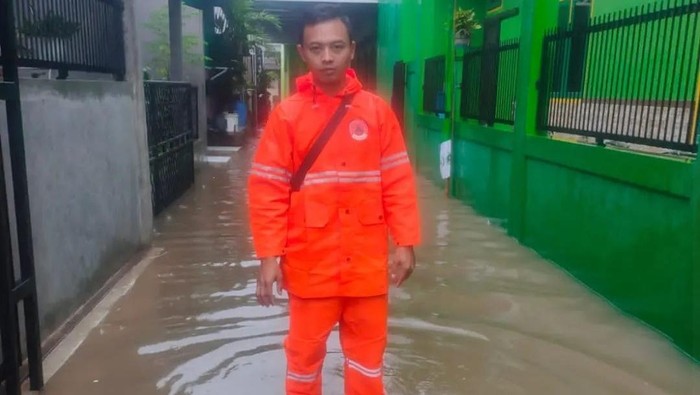 Banjir di Desa Limus Nunggal, Kecamatan Cileungsi, Kabupaten Bogor