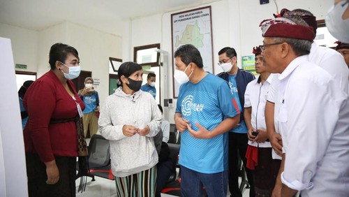 Dirut BPJS KS ke Puskesmas di Bali