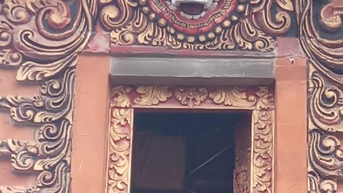 Gedong atau bangunan tempat penyimpanan arca atau pratima Pura Desa Basang Be, Desa Perean Kangin, Kecamatan Baturiti, Tabanan, Bali, yang dibobol maling dan baru diketahui pada Kamis (13/10/2022).