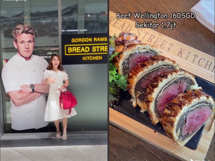 Harga makanan di restoran Gordon Ramsay
