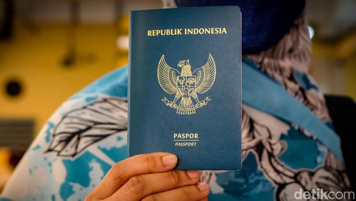 Ilustrasi Pasport Indonesia