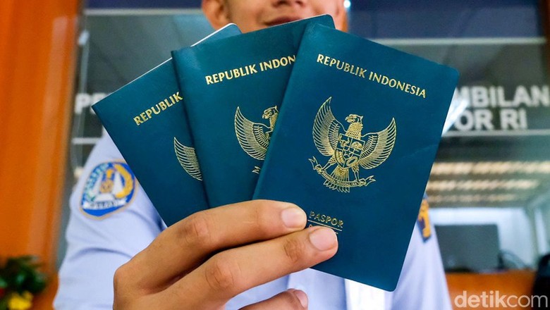 Ilustrasi Pasport Indonesia Ilustrasi Pasport Indonesia