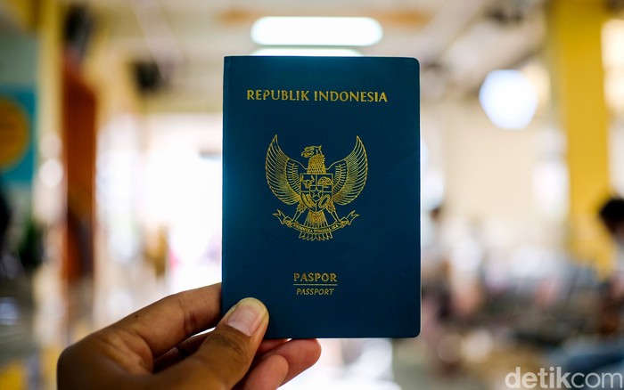 Ilustrasi Pasport Indonesia