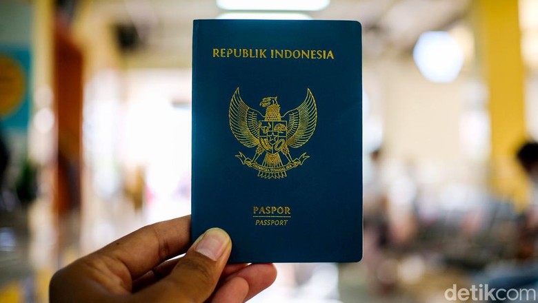 Ilustrasi Pasport Indonesia