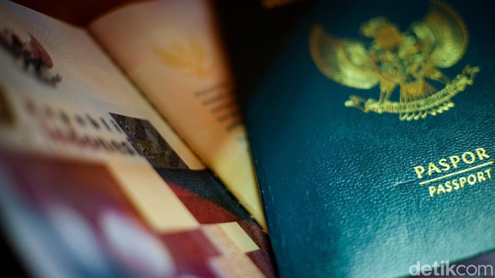 Ilustrasi Pasport Indonesia