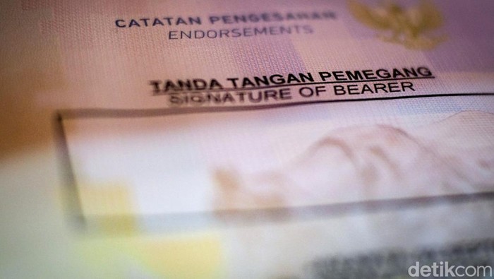 Ilustrasi Pasport Indonesia