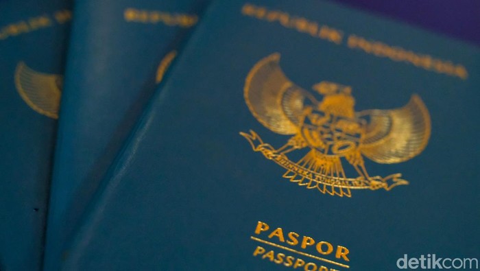 Ilustrasi Pasport Indonesia
