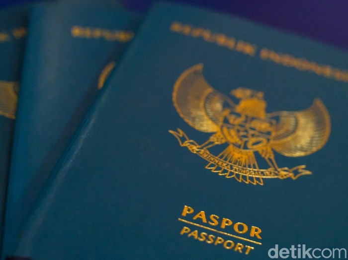 Ilustrasi Pasport Indonesia