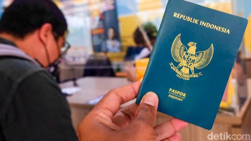Ilustrasi Pasport Indonesia