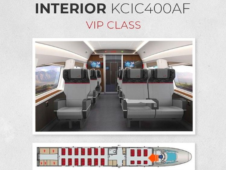 Potret Interior Kereta Cepat Jakarta-Bandung, Sekilas Mirip di Pesawat