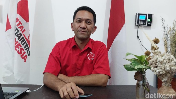 Ketua DPD PSI Kabupaten Malang Yosea Suryo Widodo.