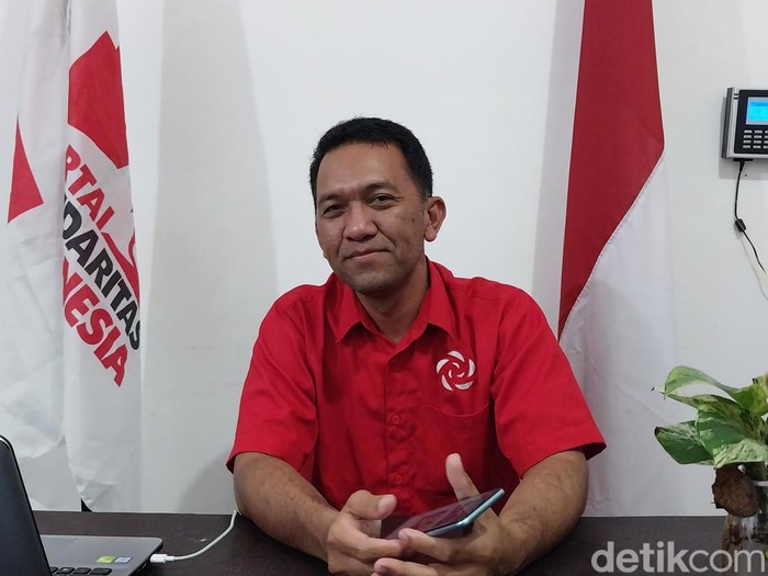 Ketua DPD PSI Kabupaten Malang Yosea Suryo Widodo.