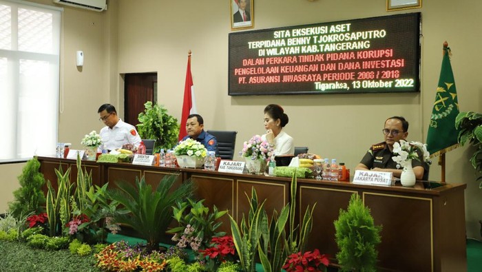 Konpers penyitaan 150 bidang tanah Benny Tjokro terkait kasus Jiwasraya