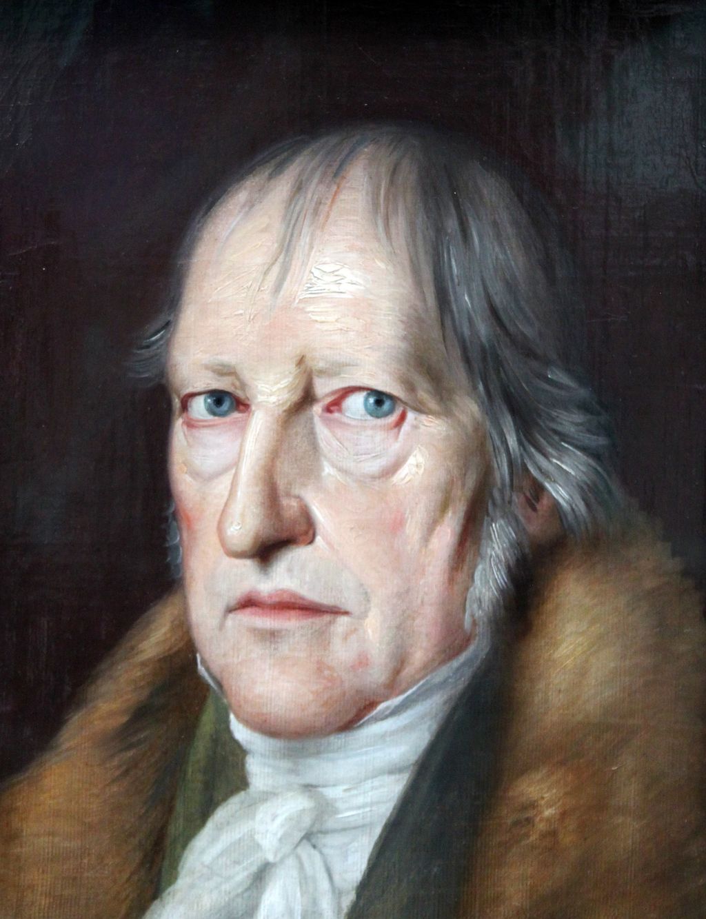 Lukisan wajah GWF Hegel, karya Jakob Schlesinger. (Wikimedia Commons/Public Domain)