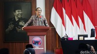 Mahfud Md menjadi pembicara Forum Group Discussion bertema Reformasi Sistem Hukum Nasional: Pendekatan Ideologi, Konstitusi dan Budaya Hukum.