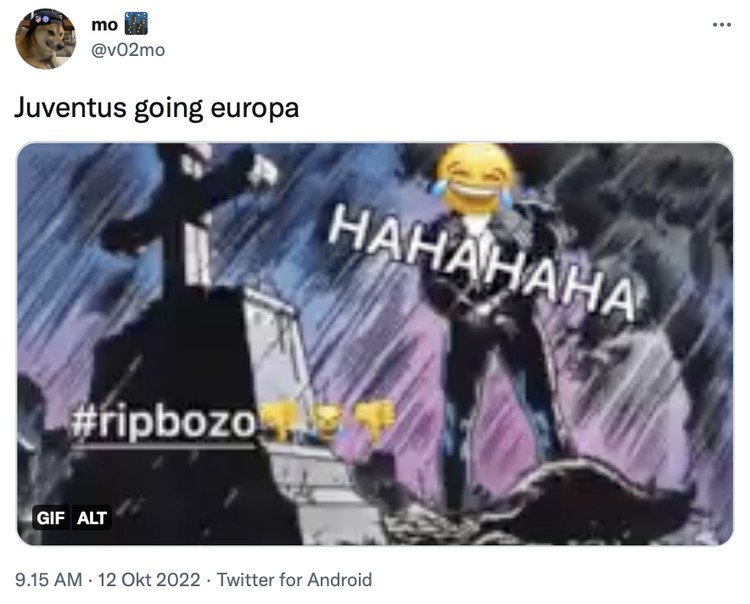 Meme Klub-klub besar yang tampil di Liga Champions terancam terlempar ke Liga Eropa.