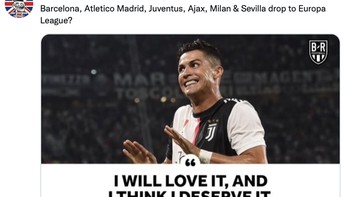 Ini ejekan atau malah bagus ya, tim-tim besar Eropa terdampar di Liga Eropa? Foto: Twitter