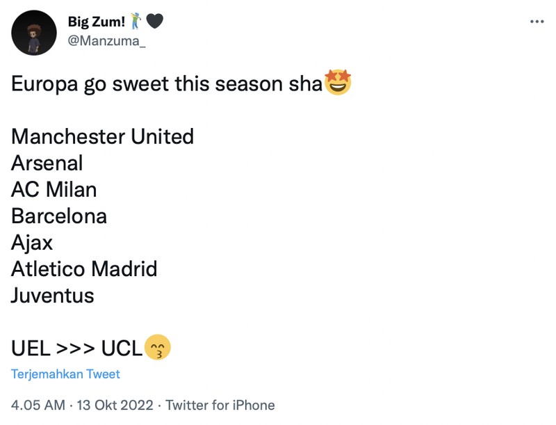 Klub-klub besar yang tampil di Liga Champions terancam terlempar ke Liga Eropa.