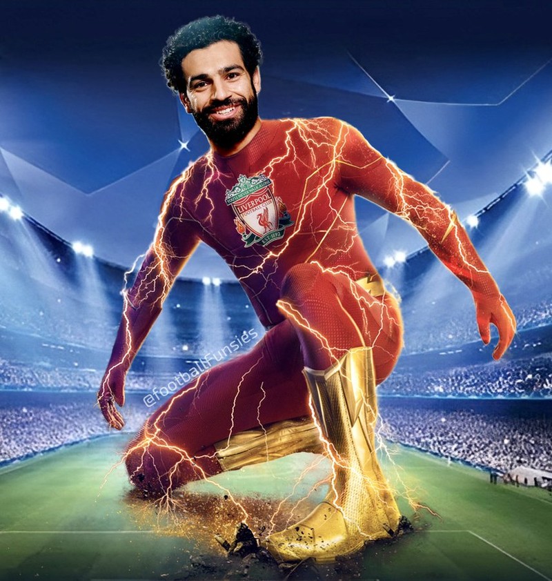 Meme Mohamed Salah Pecah Rekor Hattrick Tercepat