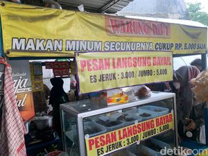 Sempat Kehabisan Modal, Siasat Pemilik Warung Tetap Jualan Seporsi Rp 5 Ribu