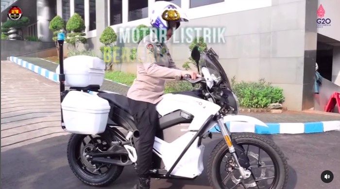 Motor listrik polisi KTT G20
