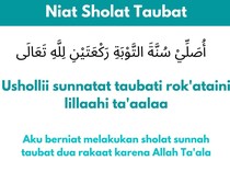 Niat Sholat Taubat 2 Rakaat Lengkap Waktu Mengerjakan dan Tata Caranya
