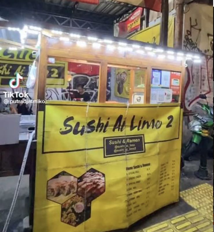 Oishii! 5 Sushi Ini Ditawarkan di Warung dan Gerobak