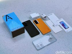 Wujud Oppo A77s, HP Rp 3 Jutaan Tampilan Premium