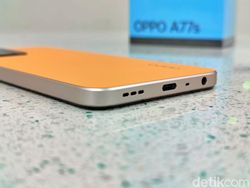 Wujud Oppo A77s, HP Rp 3 Jutaan Tampilan Premium