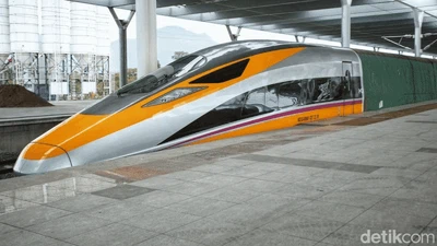 Ini Wujud Kereta Cepat yang Ditinjau Jokowi