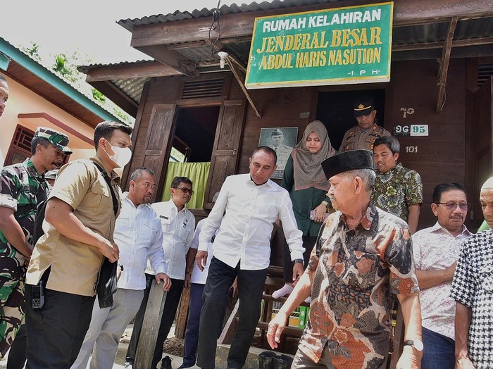 Rumah Jendral AH Nasution di Huta Pungkut Jahe,  Kotanopan, Mandailingnatal (Madina),