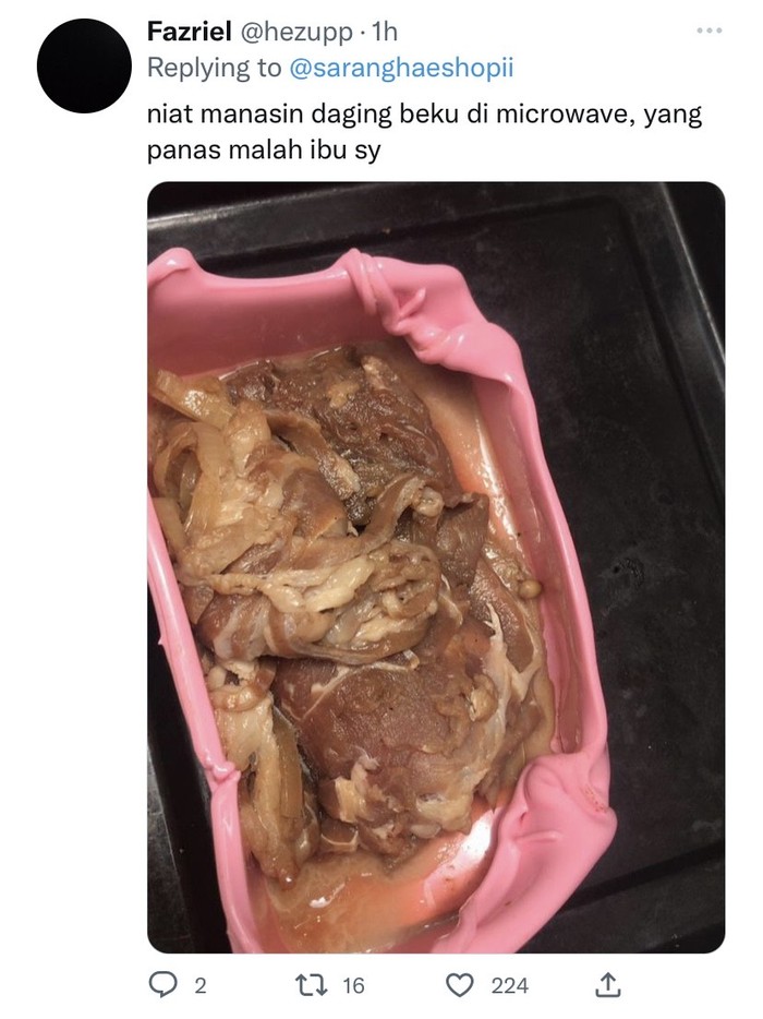 Sad Food Netizen Twitter