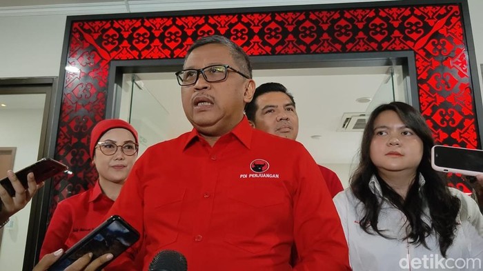 Sekjen PDIP Hasto Kristiyanto (Karin Nur Secha/detikcom).