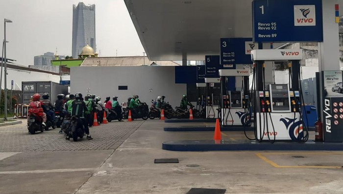 Vivo Diburu Abang Ojol