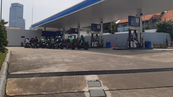 Potret SPBU VIVO Kini Jadi Idola Abang Ojol