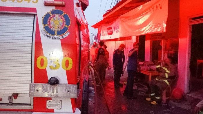 20 Kontrakan di Tangerang Terbakar (dok.ist)
