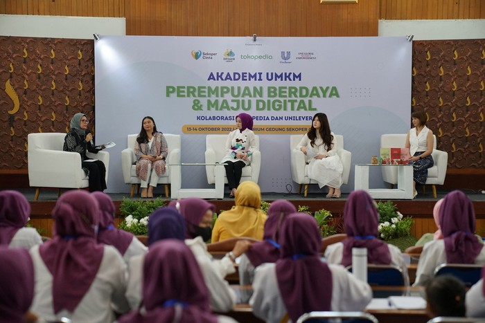 Tokopedia-Unilever Gelar Pelatihan Usaha buat Womenpreneur di Jabar