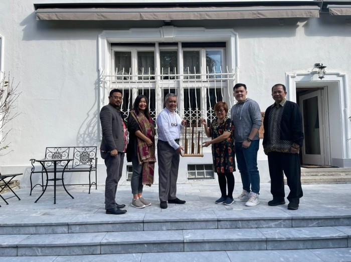 Angklung otomatis ciptaan Binus hadir dalam Festival tahunan yaitu Ars Electronica di Linz- Austria