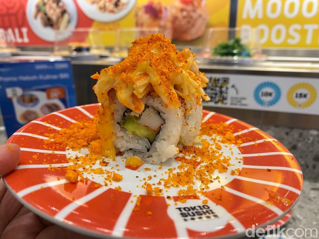 Di Resto Ini ada Sushi Rp 10.000 Topping Cheetos hingga Sambal Matah