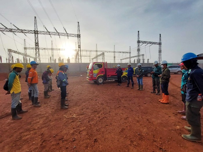 PLN Rampungkan Gardu Induk 150 kV di Kalteng, Kandungan TKDN 79,34%