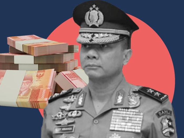 Infografis Harta Irjen Teddy Minahasa