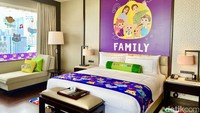 Fairmont Jakarta juga menyedikan sekitar 12 kamar untuk pengalaman menginap yang seru bersama keluarga. Kamar-kamar itu juga didekorasi dengan tema Cocomelon. Foto: detikFood/Yenny Mustika Sari