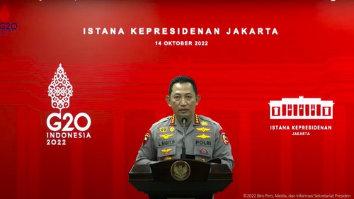 Kapolri Jenderal Listyo Sigit Prabowo (YouTube Sekretariat Presiden)