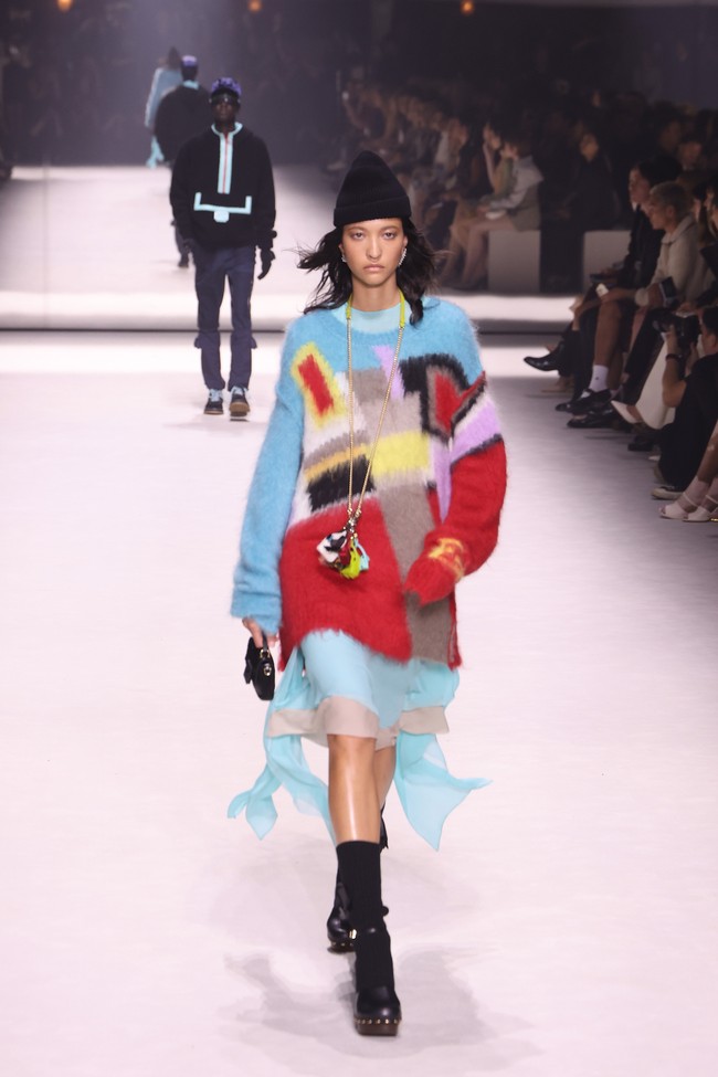 Koleksi terbaru Fendi Spring/Summer 2023 di Milan Fashion Week. Foto: Taylor Hill/Getty Images.