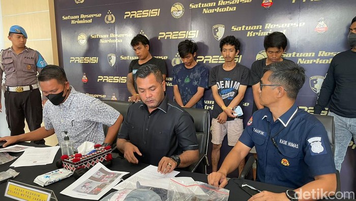 Konperensi Pers Polres Metro Jakarta Barat