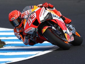 Sirip Dinosaurus di Motor Marc Marquez
